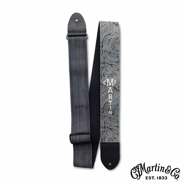 Martin Scroll-And-Leaf Denim Strap 18A0109 單寧布 背帶