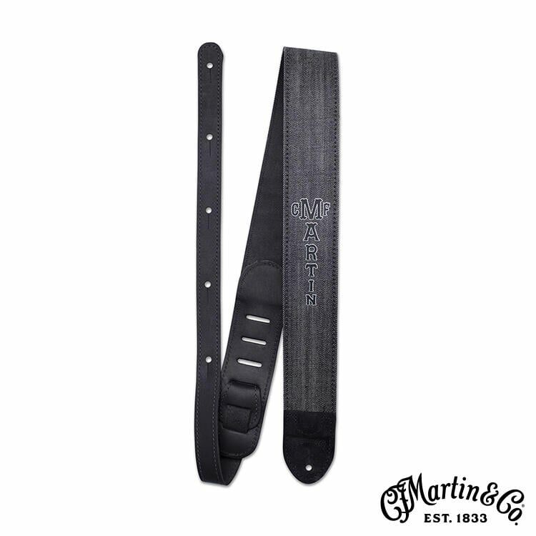 Martin Black Denim & Leather 18A0116 單寧布 皮革 雙面背帶