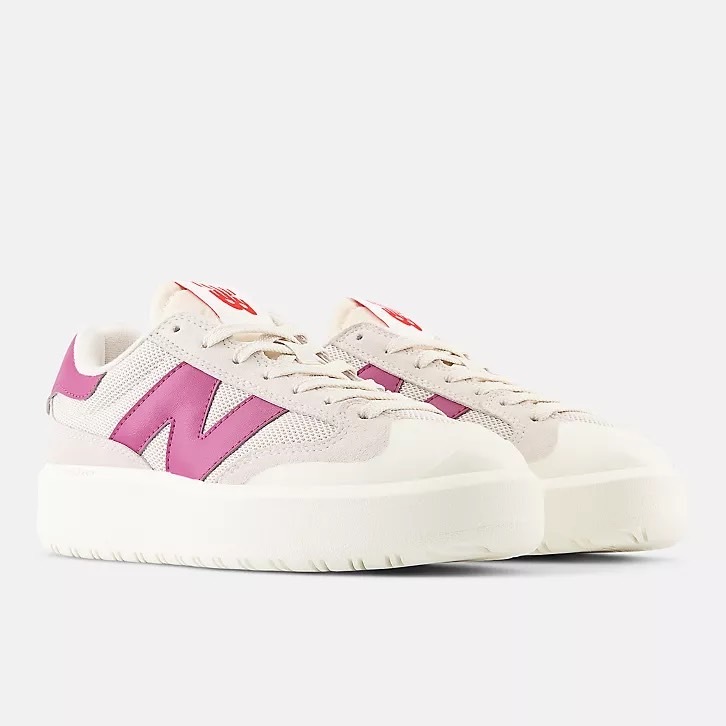 New Balance 302 絢麗粉復古厚底鞋