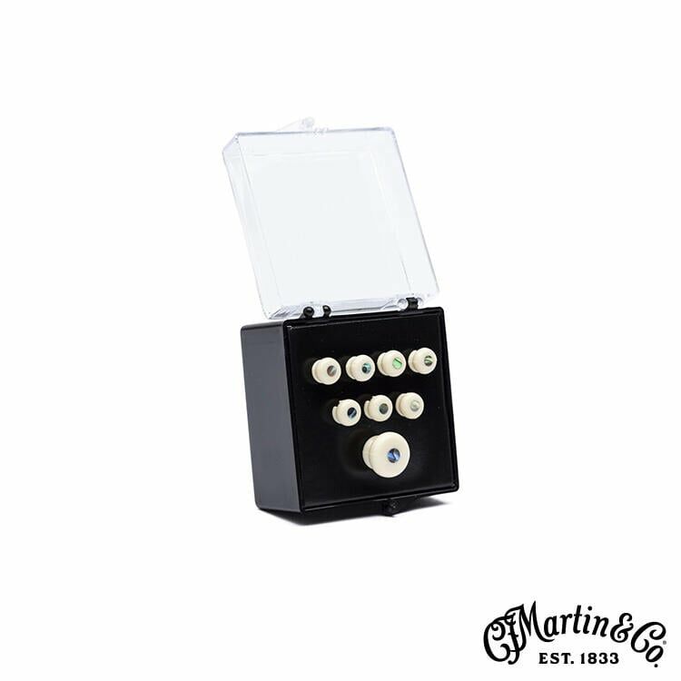 Martin Pearl Inlaid Bridge & Endpins 18APP45 珍珠鑲嵌 弦釘