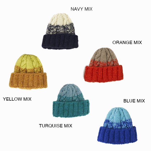 SUBLIME SB233-0102 HAND KNIT FISHERMAN WT 羊毛 針織 漁夫 毛帽