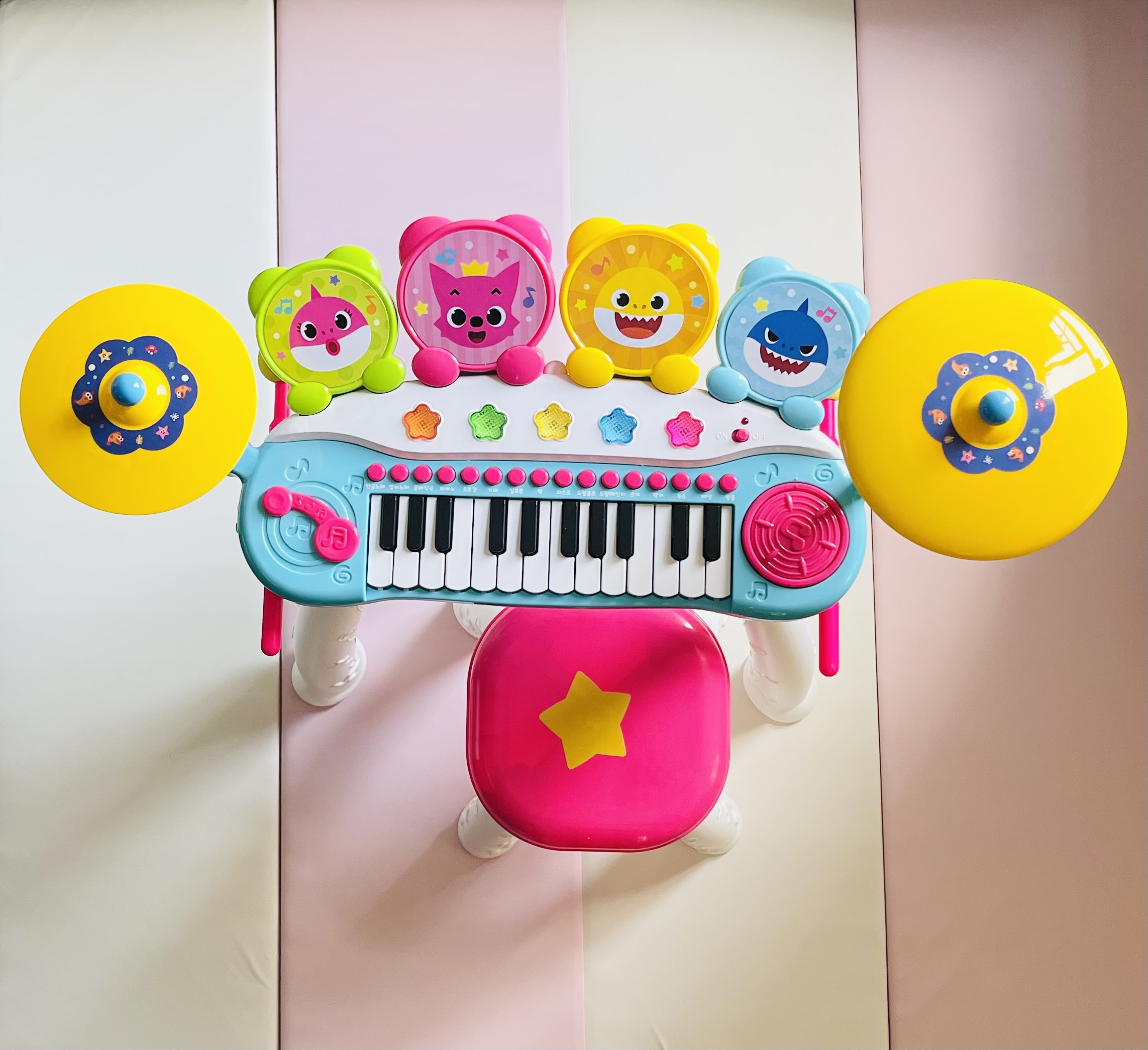 🇰🇷BABY SHARK - 音樂打鼓琴連凳