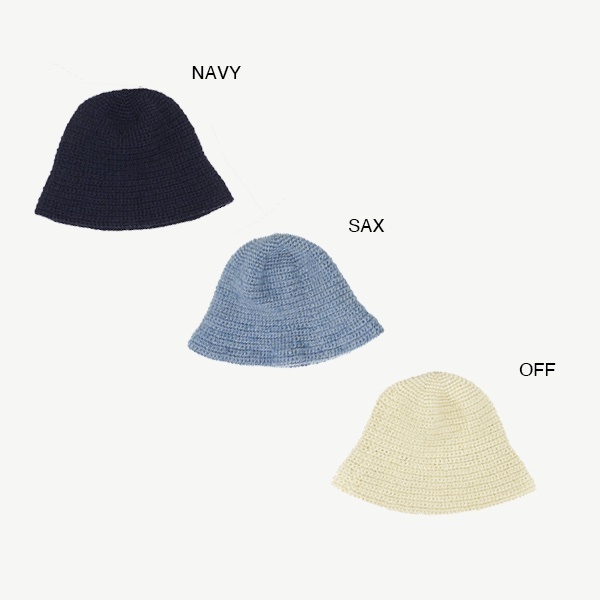 SUBLIME SB233-0407 HAND KNIT HAT 尼泊爾 手織 羊毛 馬海毛 鐘形帽 漁夫帽