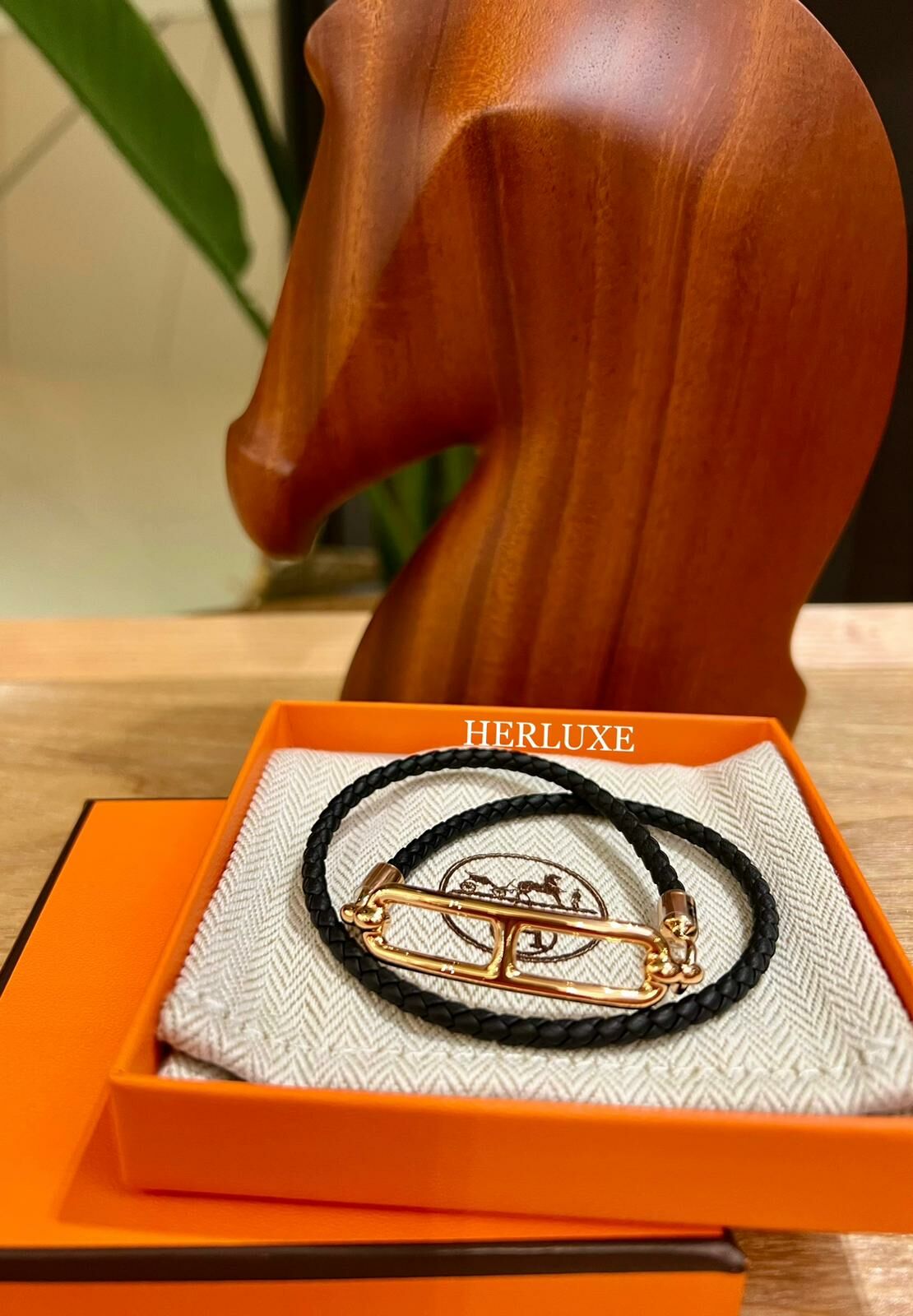 Roulis double tour tress bracelet 89 Noir CD T1 T2