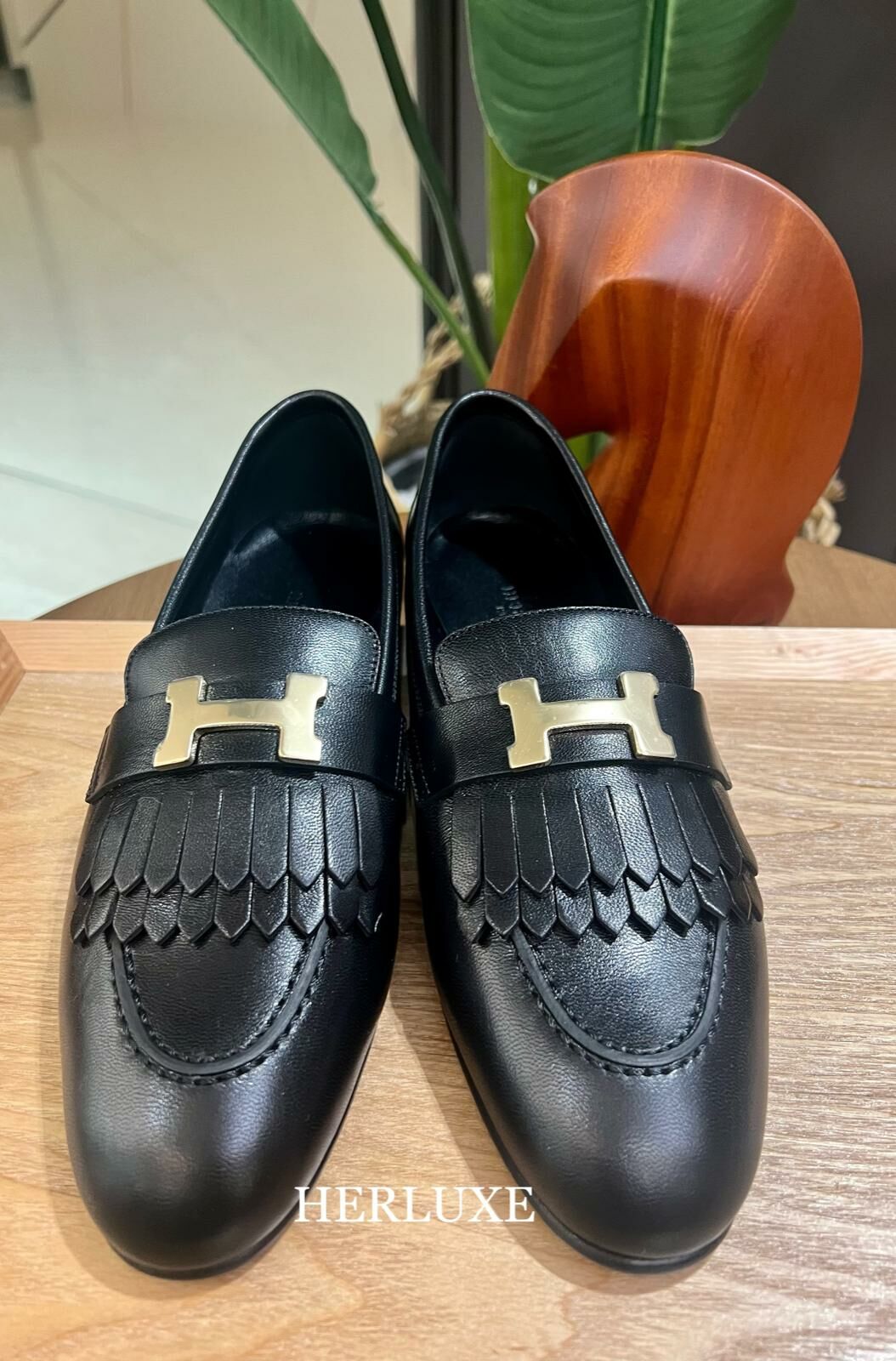 Royal mocassins 89 noir cp ( 可預訂鞋碼）