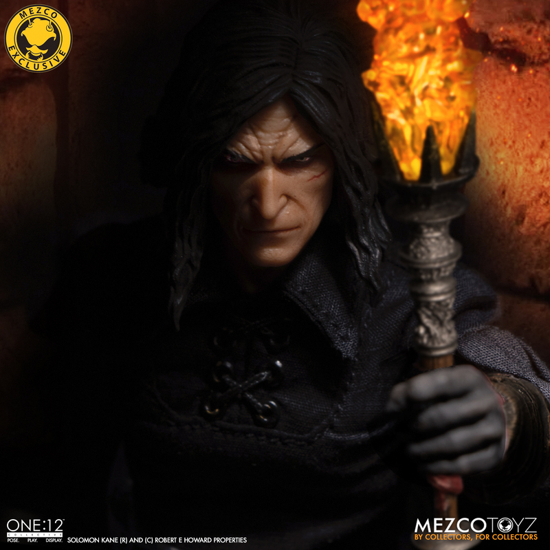 (In Stock) Mezco ONE:12 Solomon Kane (Sealed)