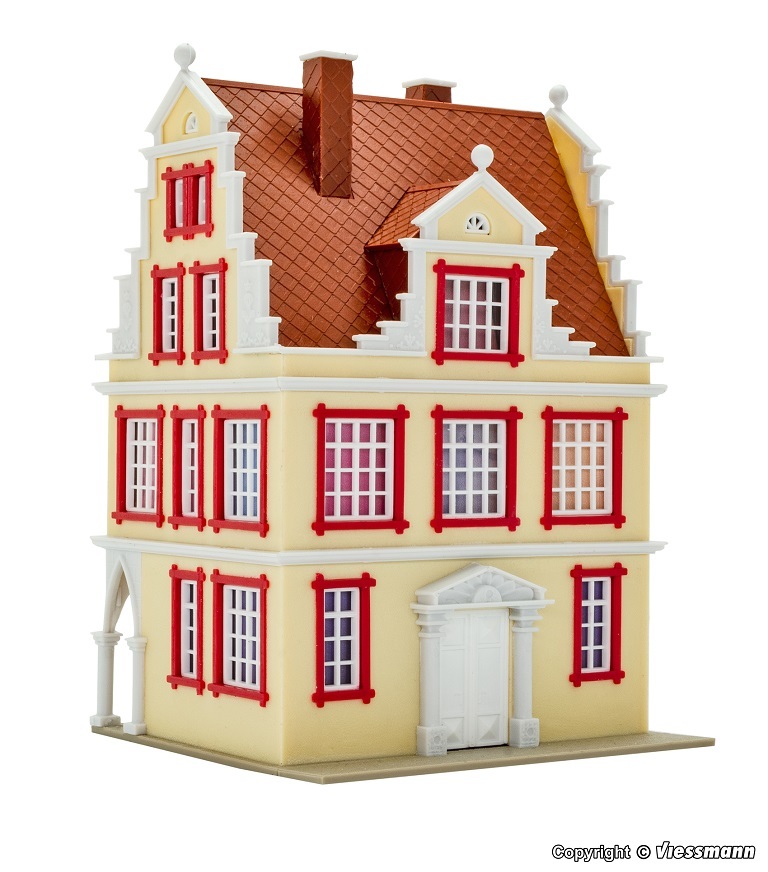 Vollmer 43871 HO scale Nightclub L‘Amore with LED lighting, kit.