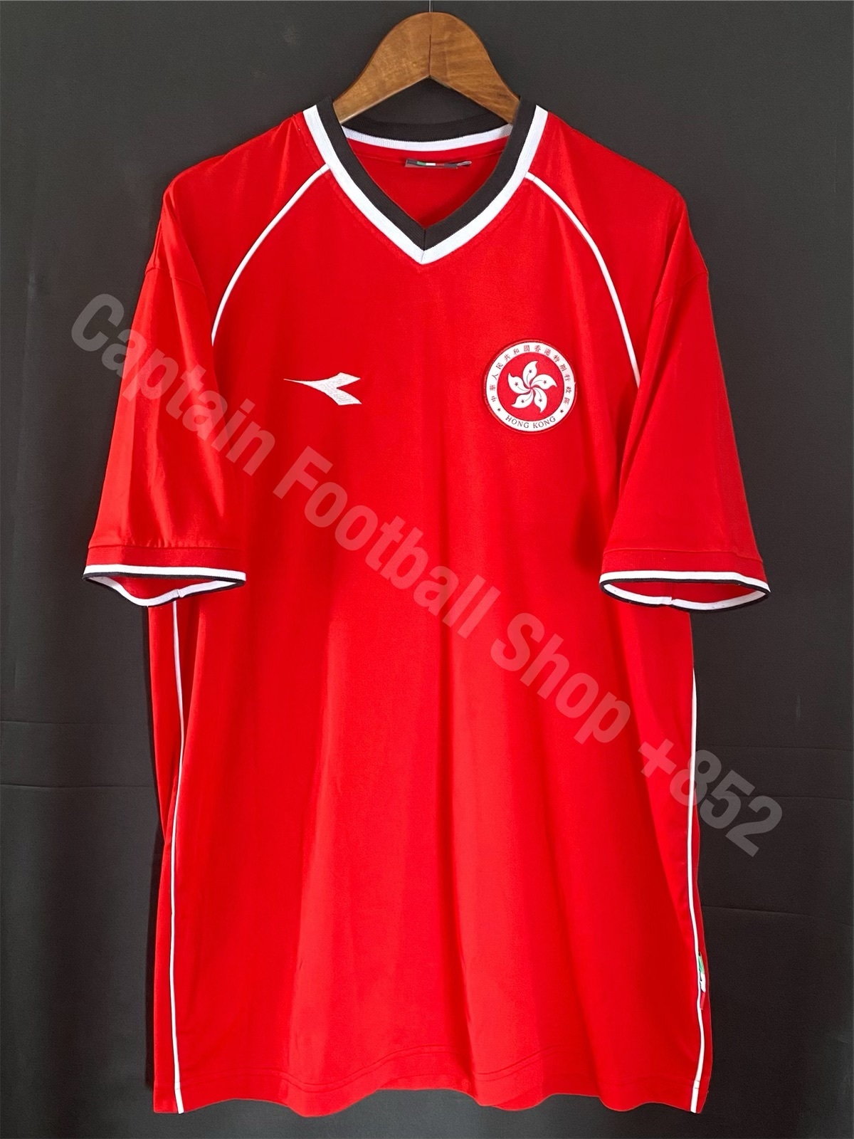 Hong Kong Football Team 2002-2003 Diadora Home shirt #25