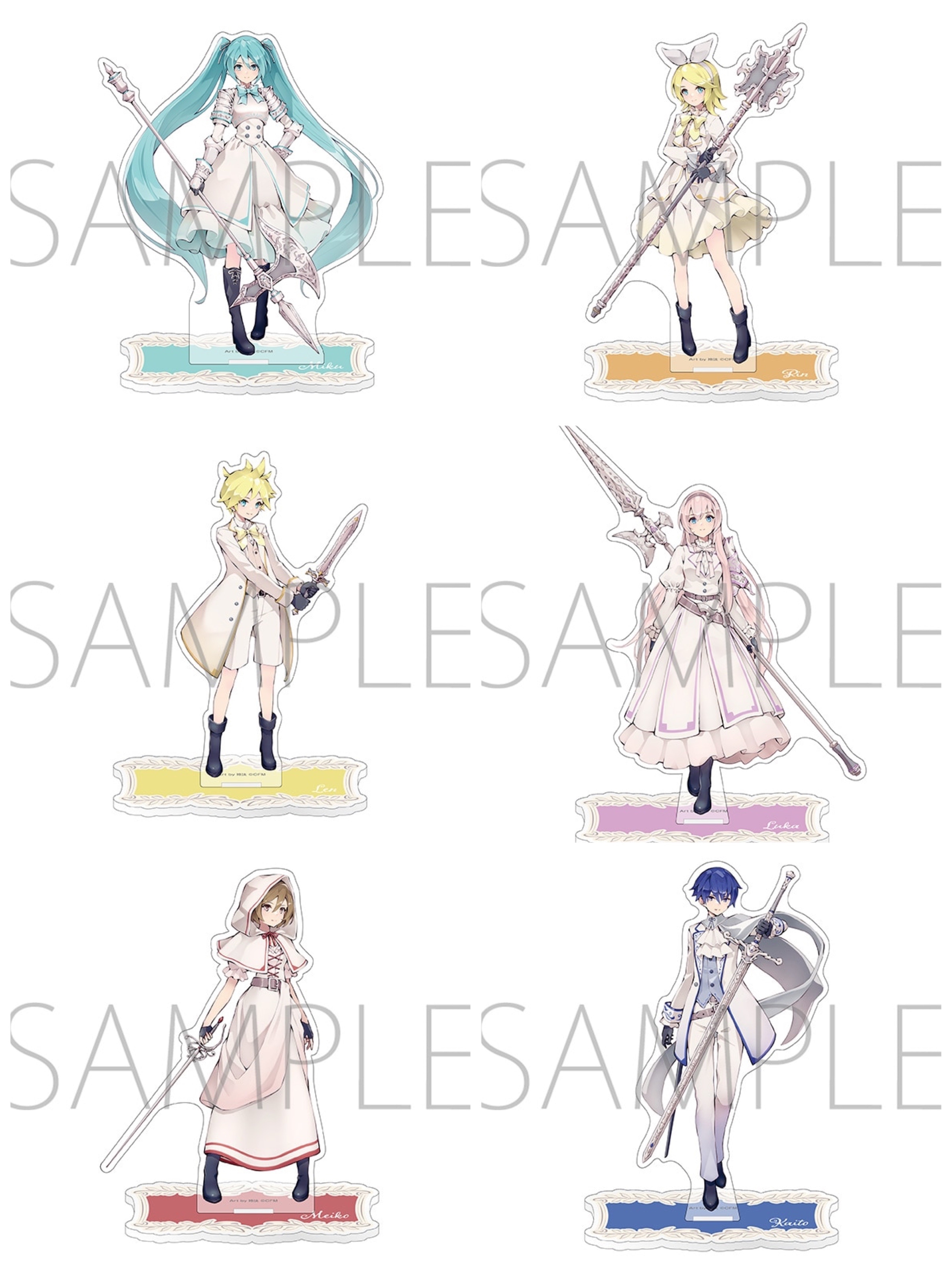 MOVIC預訂2024/2月 初音ミクシリーズ　アクリルスタンド　騎士