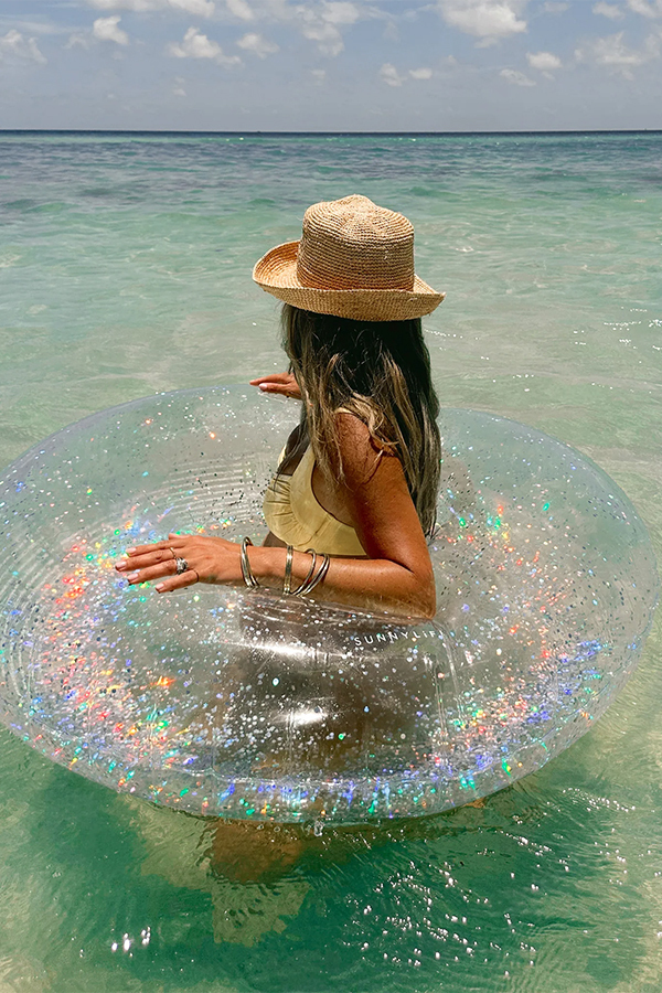 SUNNYLIFE - GLITTER 亮片泳圈