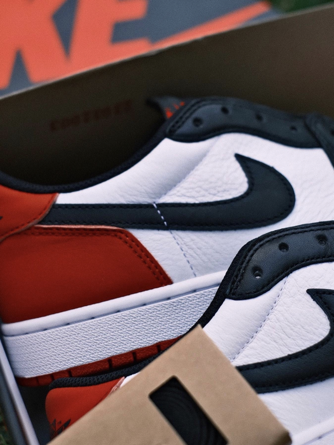 【代購】Nike Air Jordan 1 Low OG '' Black Toe '' 白黑紅 CZ0790-106