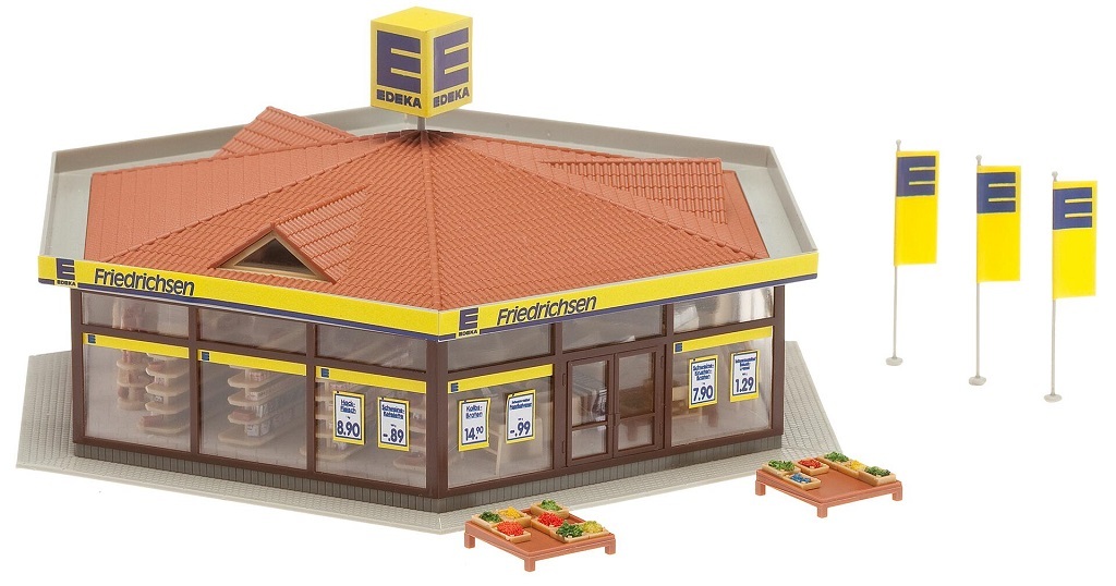 Faller 130342 HO scale Edeka Local mini market