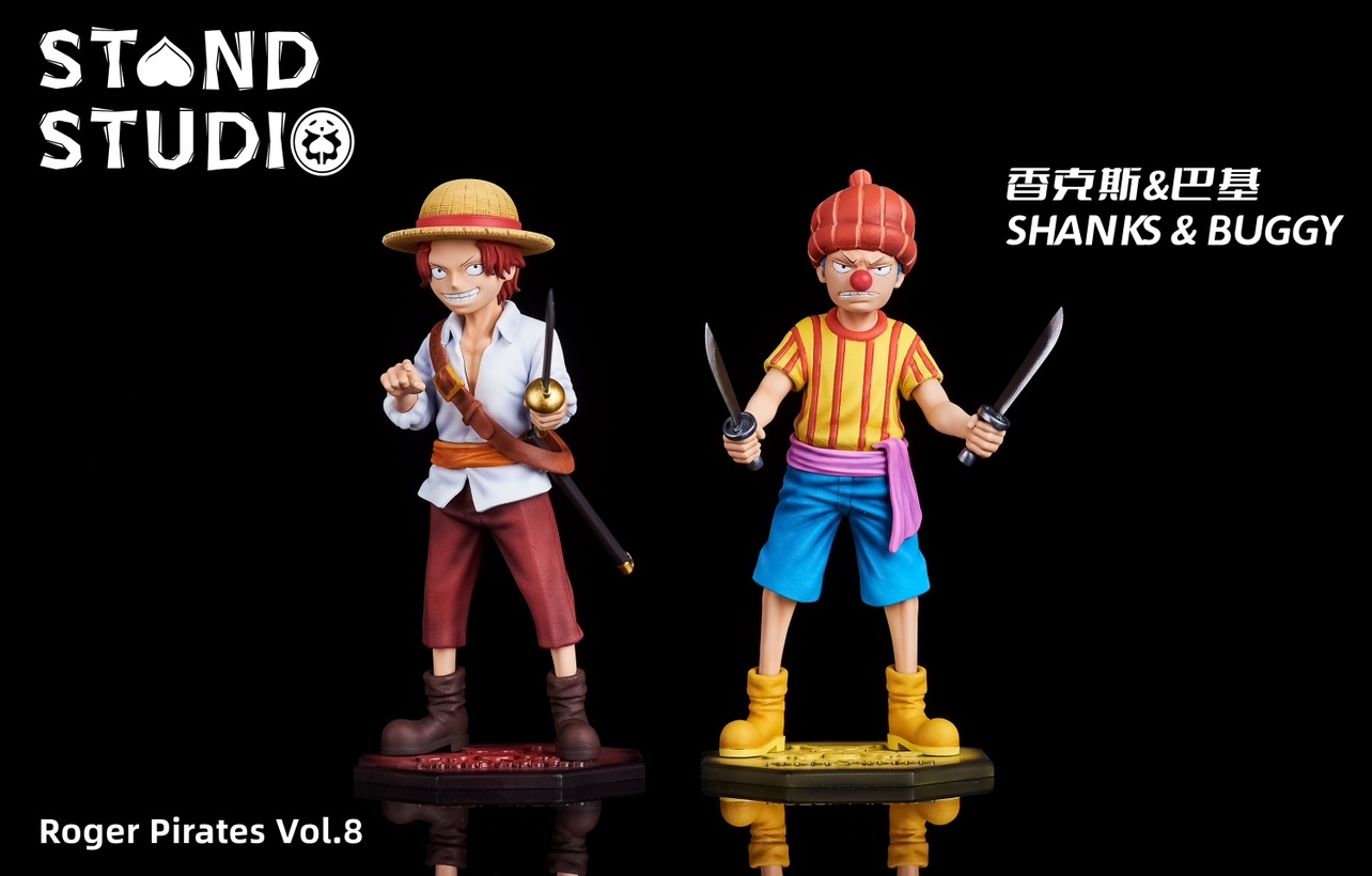 現貨GK 替身工作室 Stand Studio One Piece 海賊王 羅傑海賊團第8彈 紅發香克斯&小丑巴基