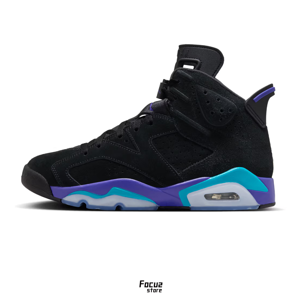 【Focus Store】現貨秒發 Nike Air Jordan 6 Retro “Aqua” 黑藍 CT8529-004