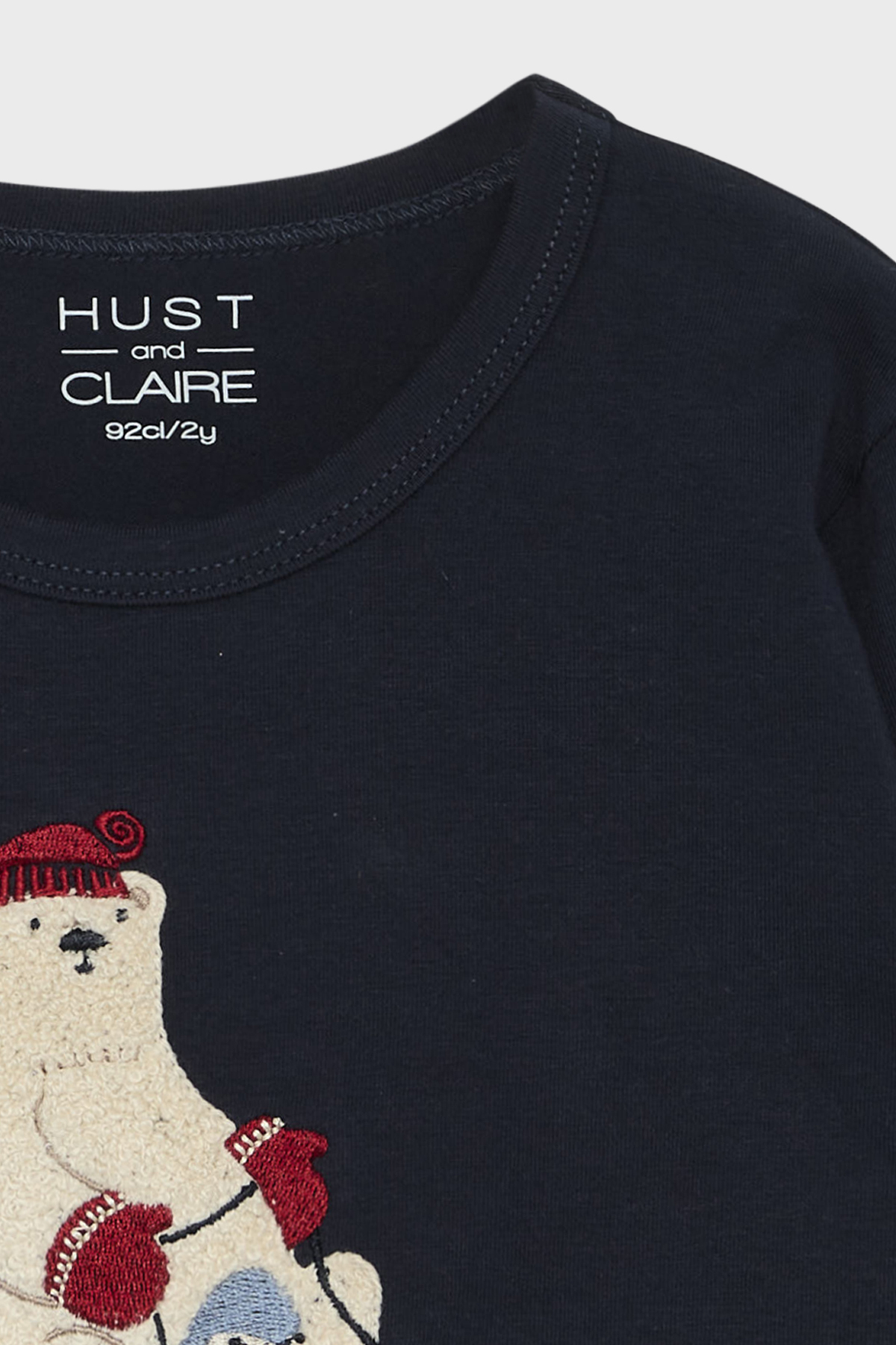 〖 Hust & Claire 〗深藍雪橇北極熊上衣