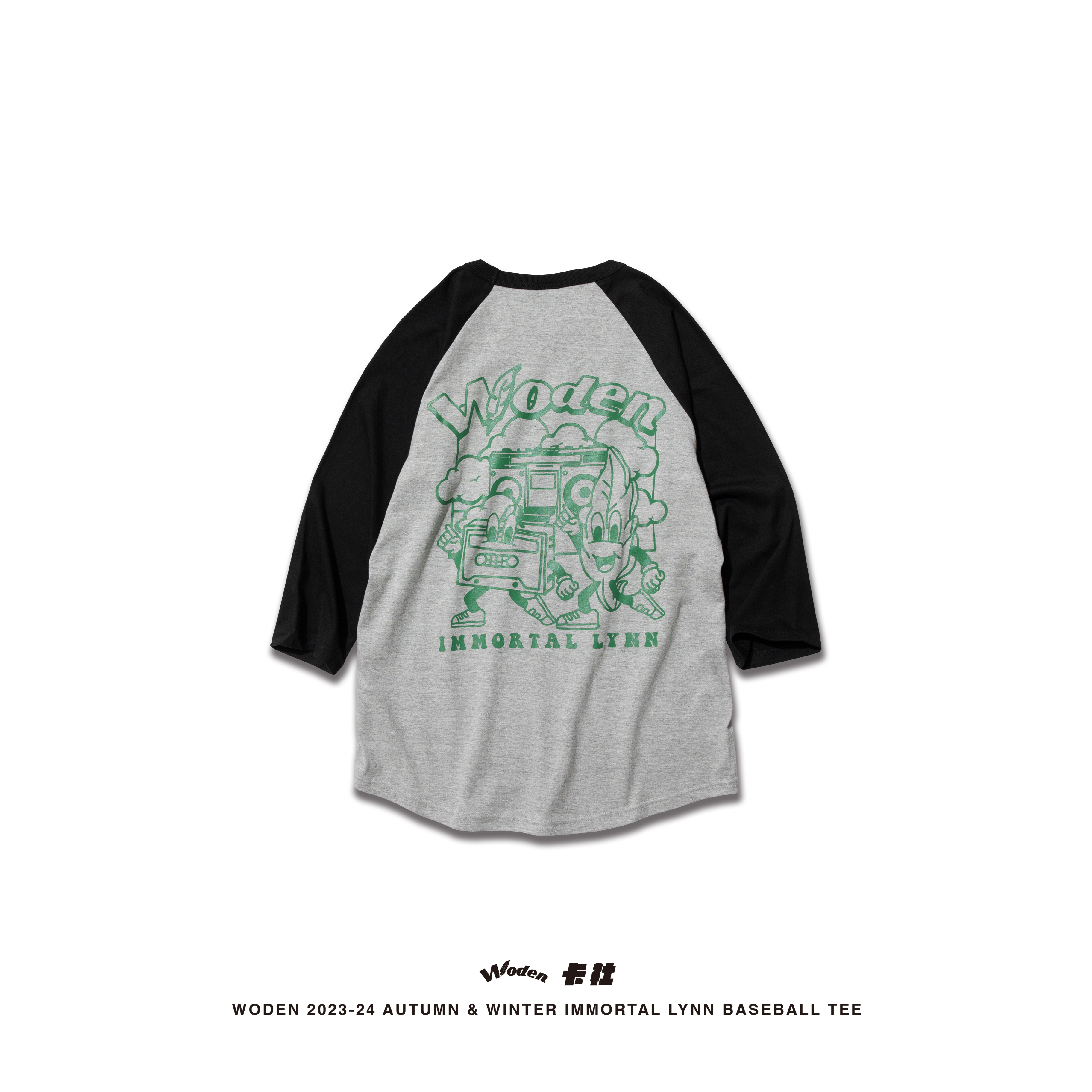 WODEN 2023-24 Autumn & Winter IMMORTAL LYNN Baseball tee