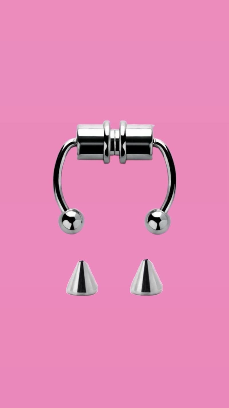 歐美辣磁吸式鼻中環