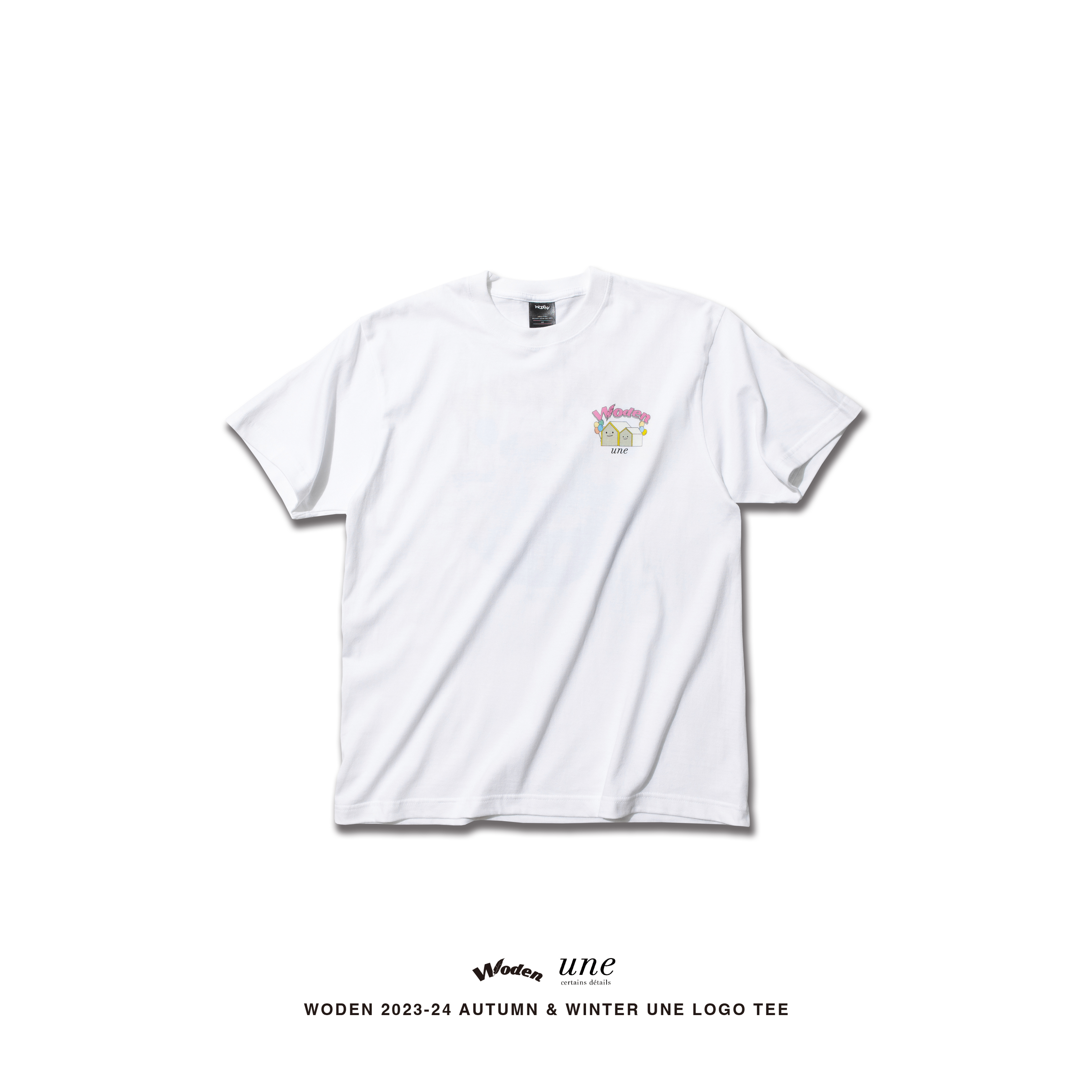 WODEN 2023-24 Autumn & Winter UNE LOGO tee