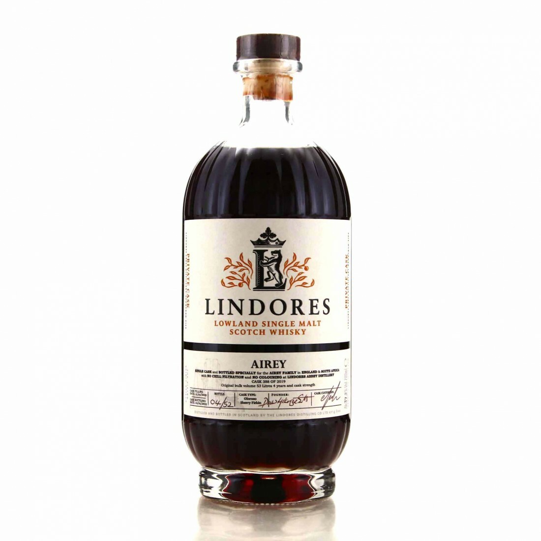 林多修道院-2019私人包桶 雪莉桶 #388