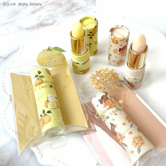 日本動物圖案護膏唇 (無色)