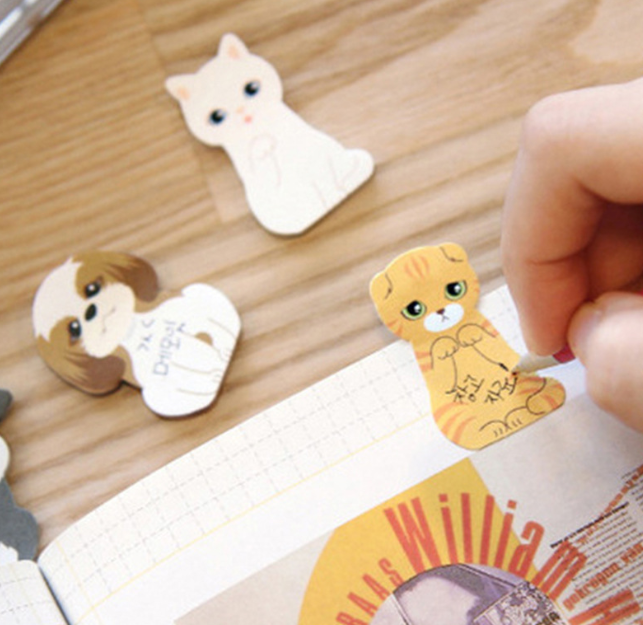 清货 纸箱猫咪便签本便利贴