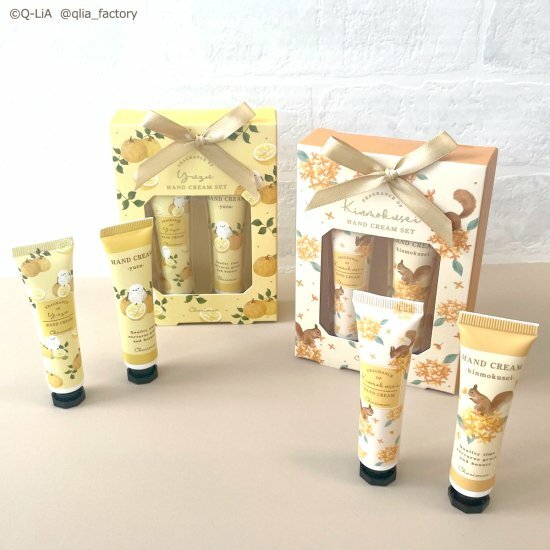 日本動物圖案護手霜套裝