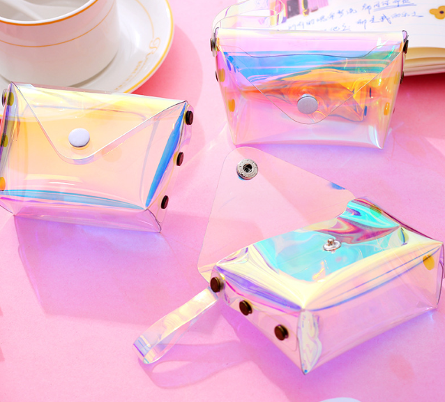 镭射果冻零钱包