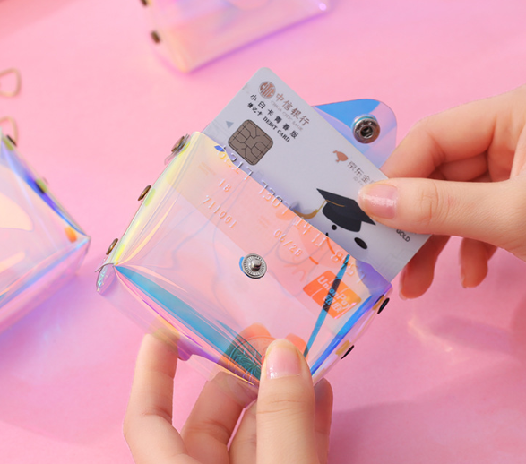 镭射果冻零钱包