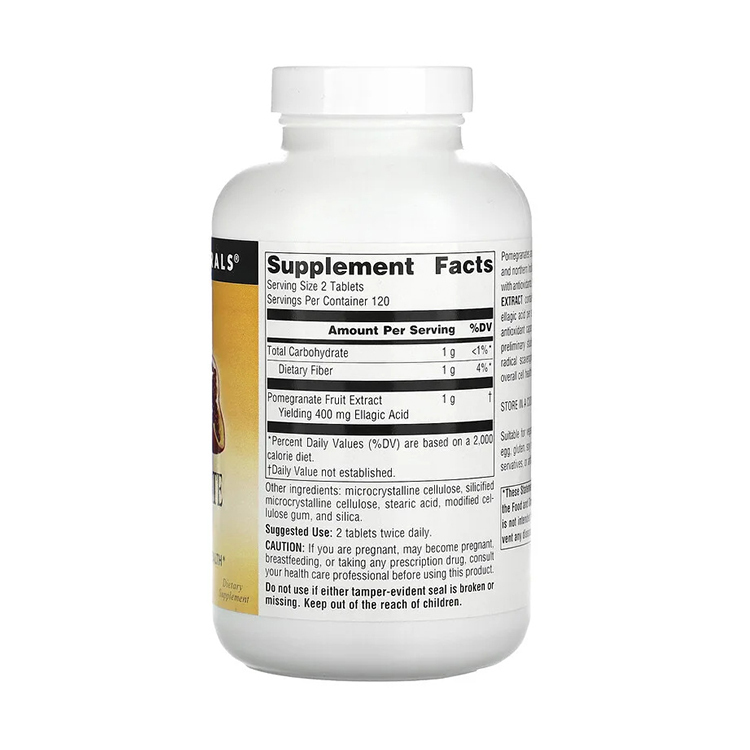 Source Naturals, Pomegranate Extract, 500 mg, 240 Tablets