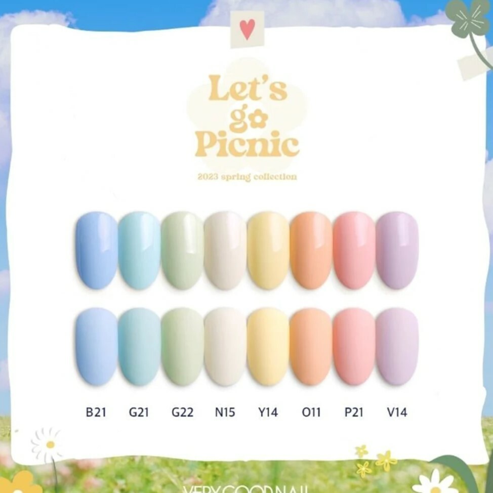 半價套裝 Verygoodnail Let’s go picnic