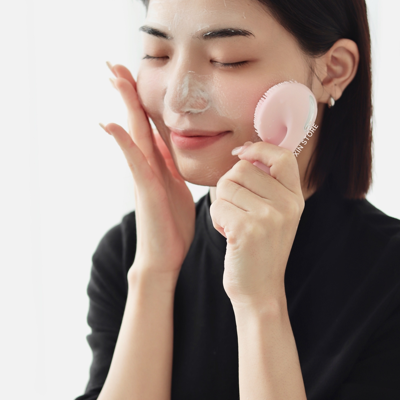 <限時開團!!>Munichi 沐尼黑 親膚磁珠潔面儀 美容儀 洗臉機 聲波 潔膚儀 毛孔清潔 四色