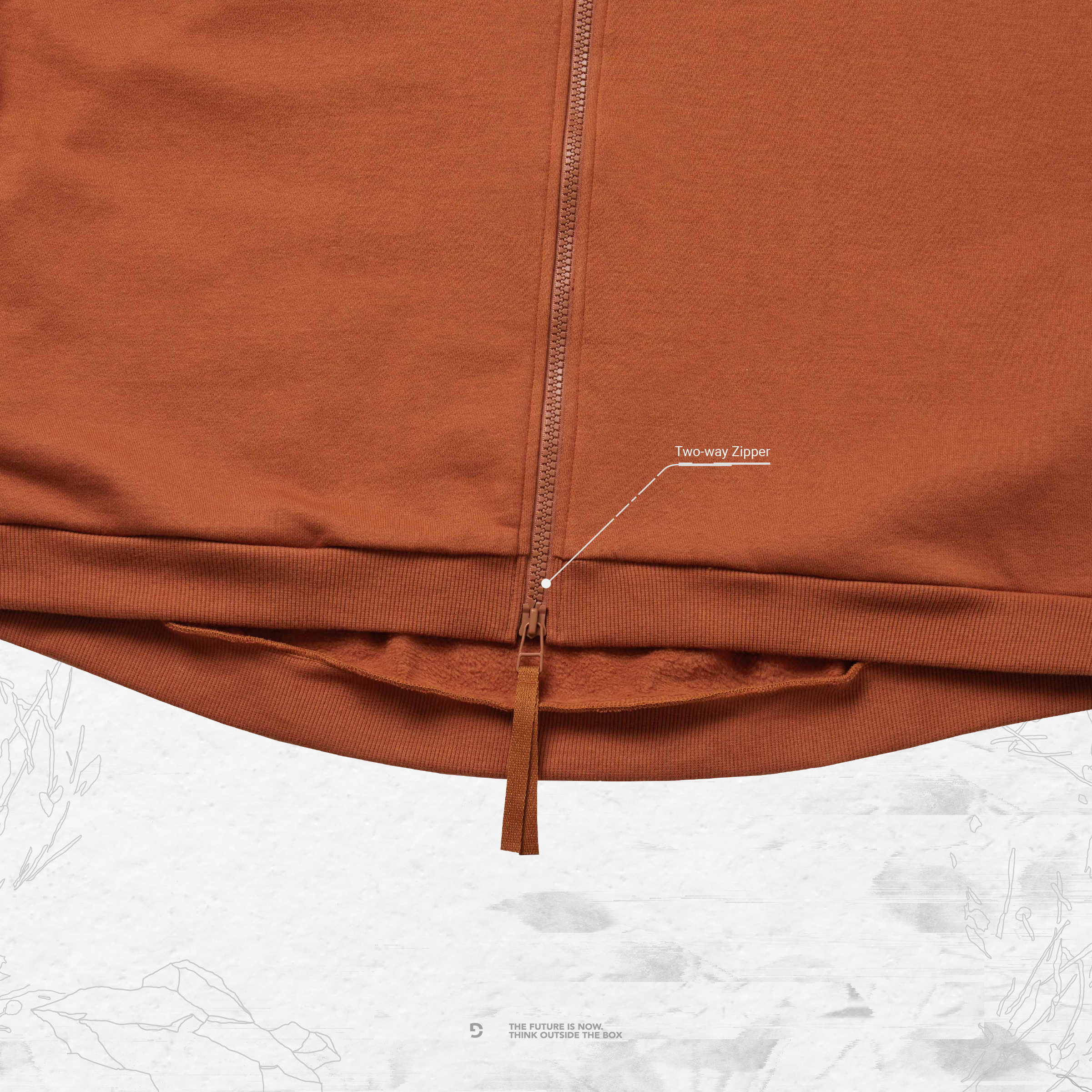 7-C1” G-System Hoodie Jacket - Pumpkin
