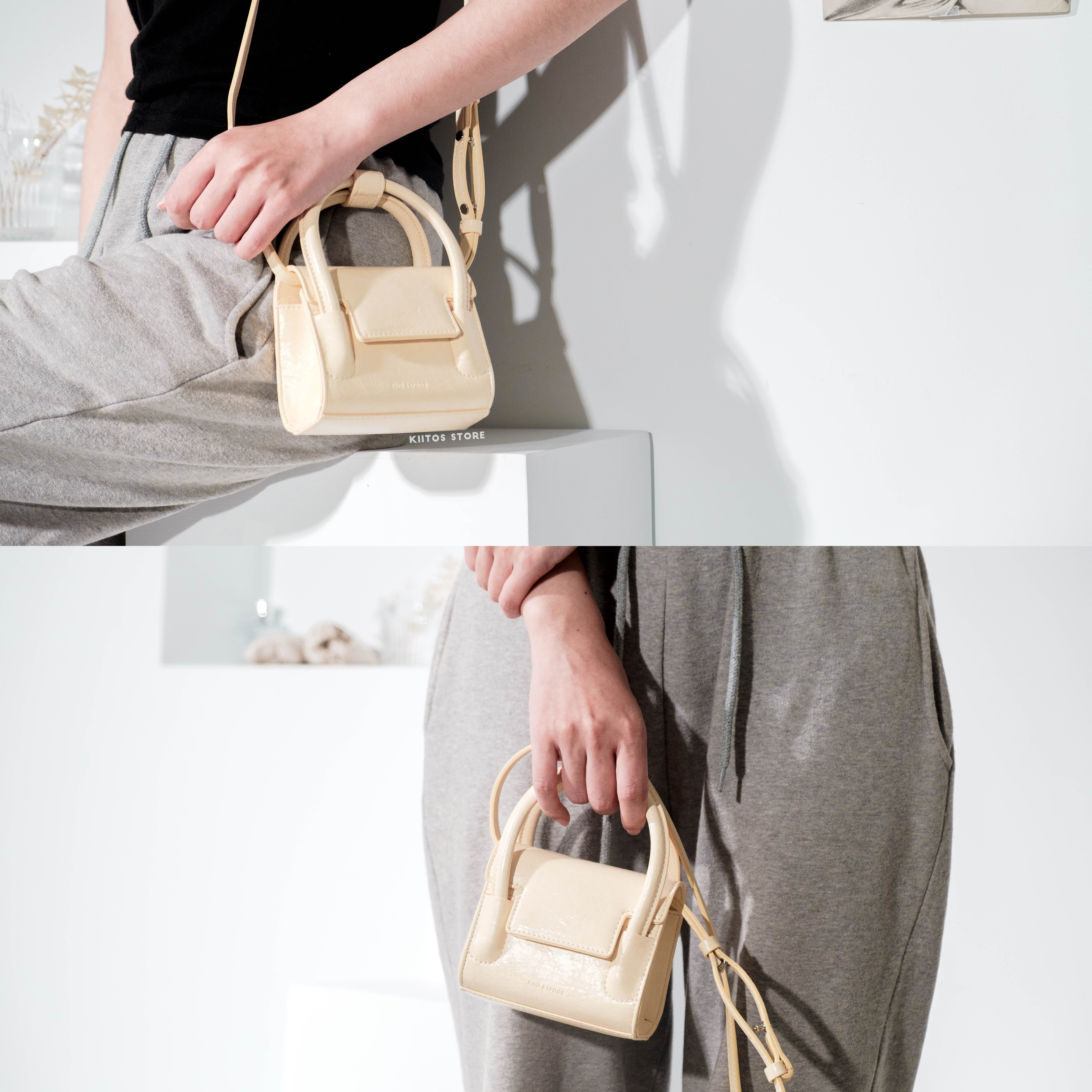FIND KAPOOR MARTY BAG 12 CRINKLED 手提斜背方包