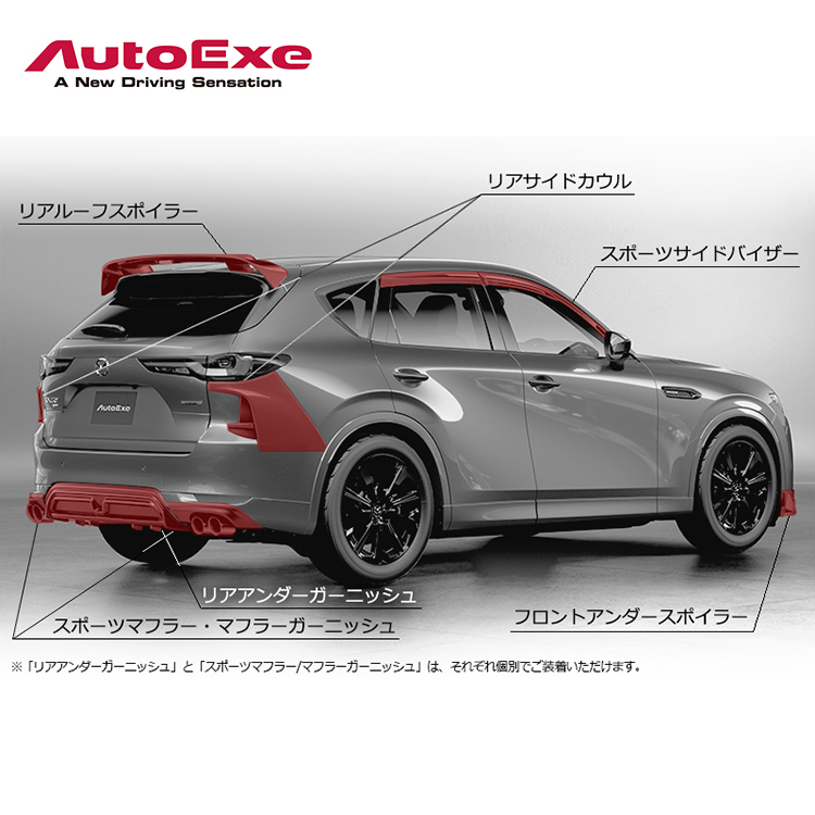 AUTOEXE 空力套件組 MAZDA CX-60 2.5 汽油車型