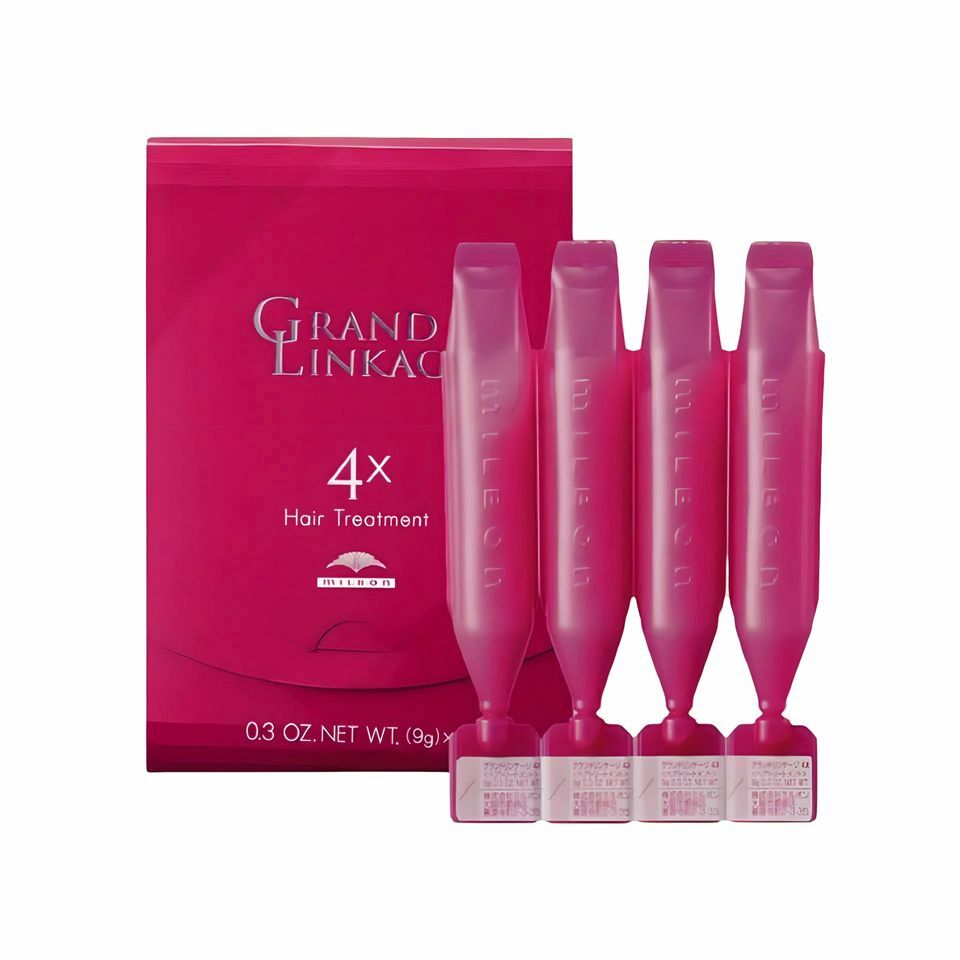 Milbon - Grand Linkage 嚴重受損家居護理 4X （9g x 4）