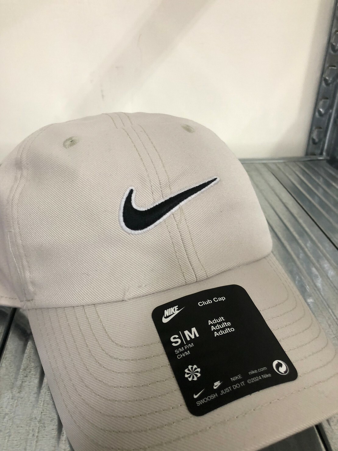 Nike Club 邊框刺繡 老帽 FB5369