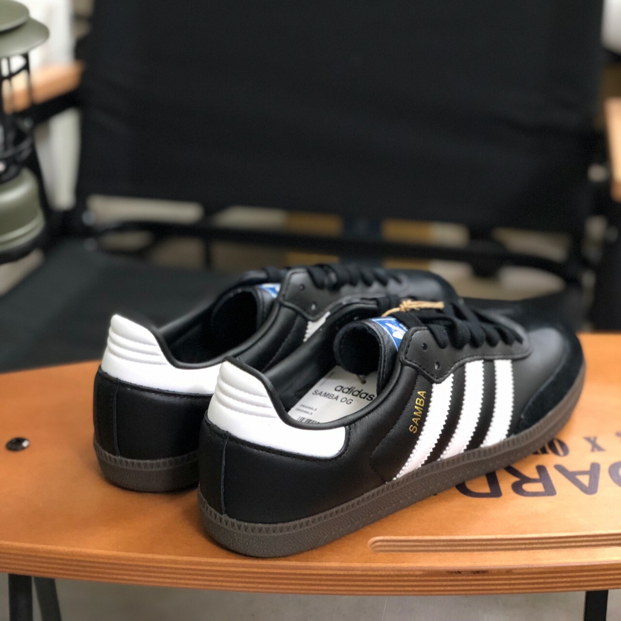 Adidas Originals Samba OG 焦糖底 黑色 B75807