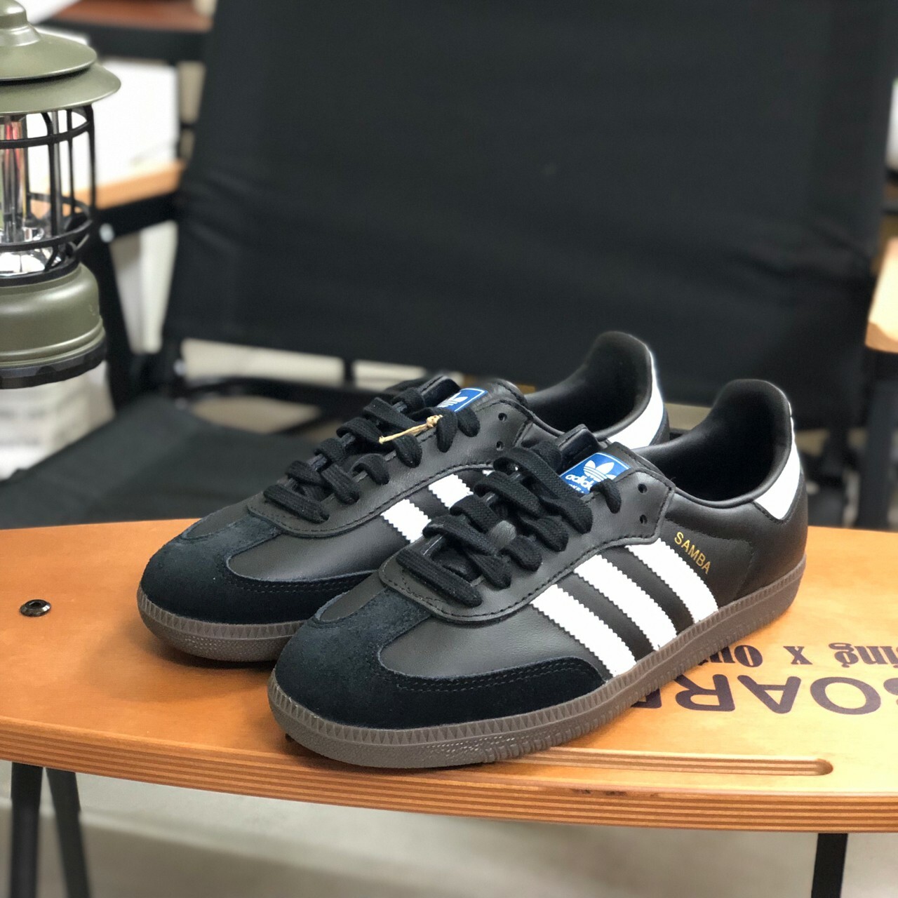 Adidas Originals Samba OG 焦糖底 黑色 B75807