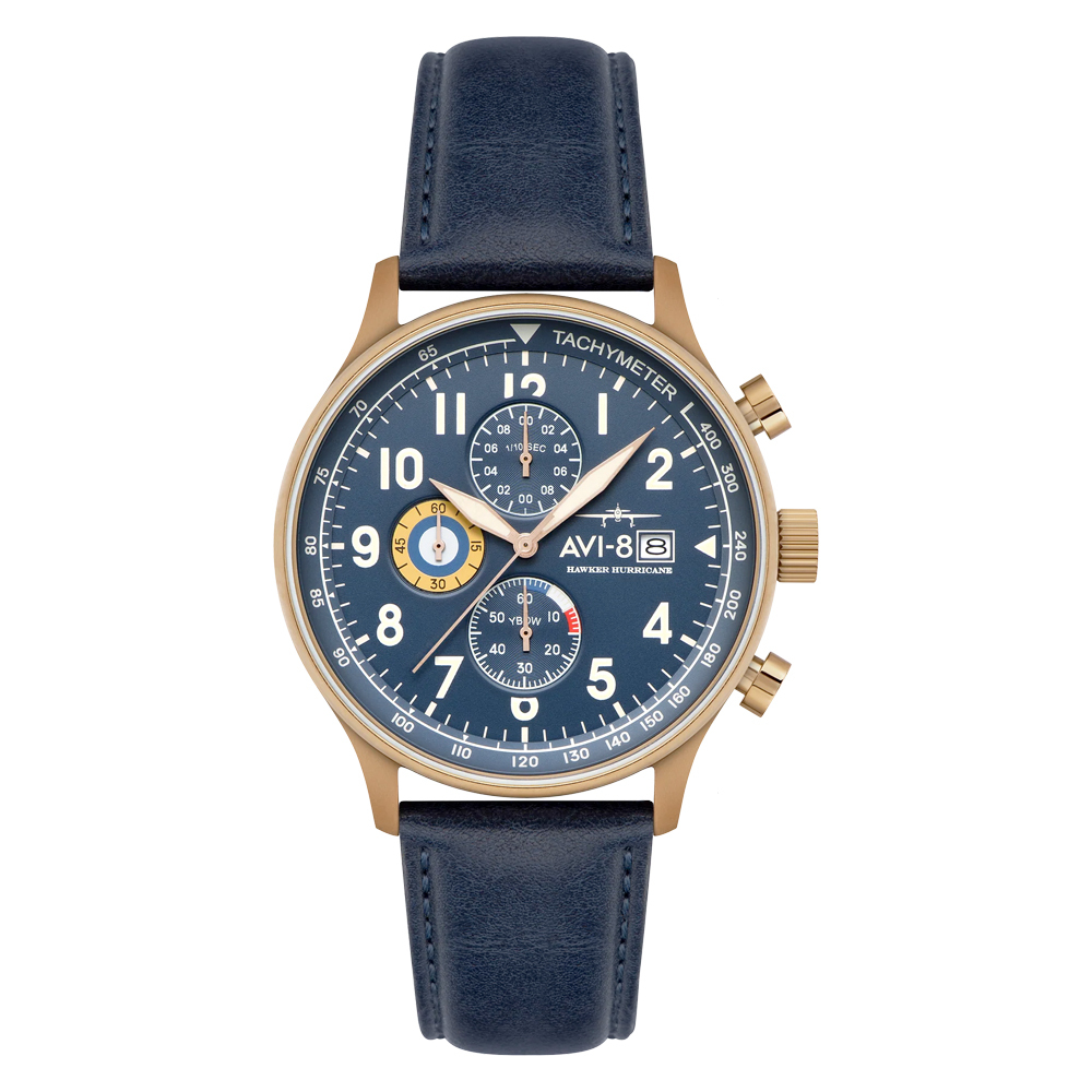 AVI-8 Hawker Hurricane Chronograph Regent Blue AV-4011-0Q