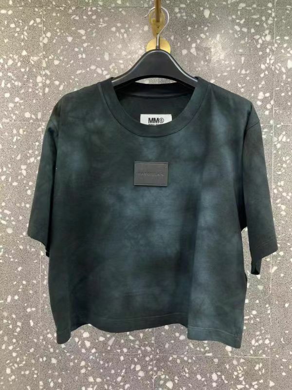 MM6   黑色圓領短袖Tee  S62GD0112   S20079   96 -T