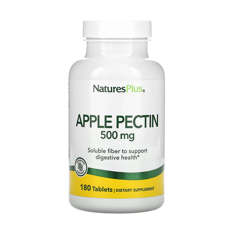 NaturesPlus  Apple Pectin 500 mg , 180 tablets
