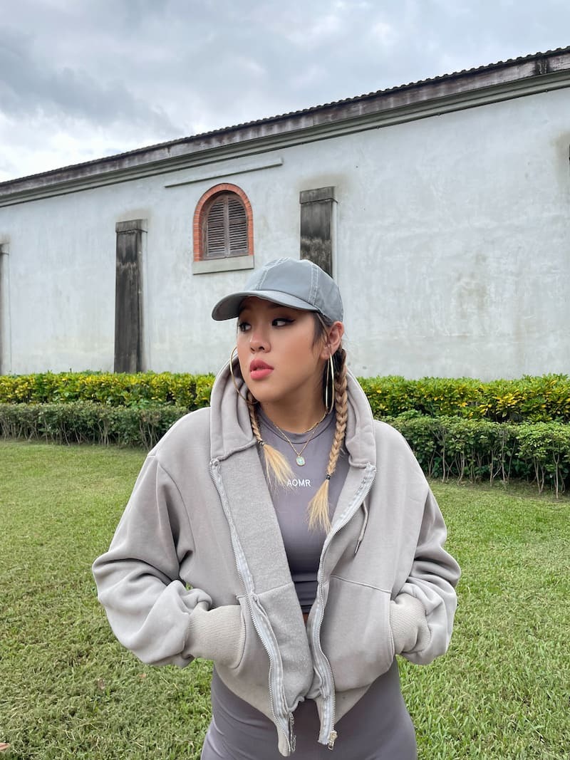 美式棉質短版連帽外套