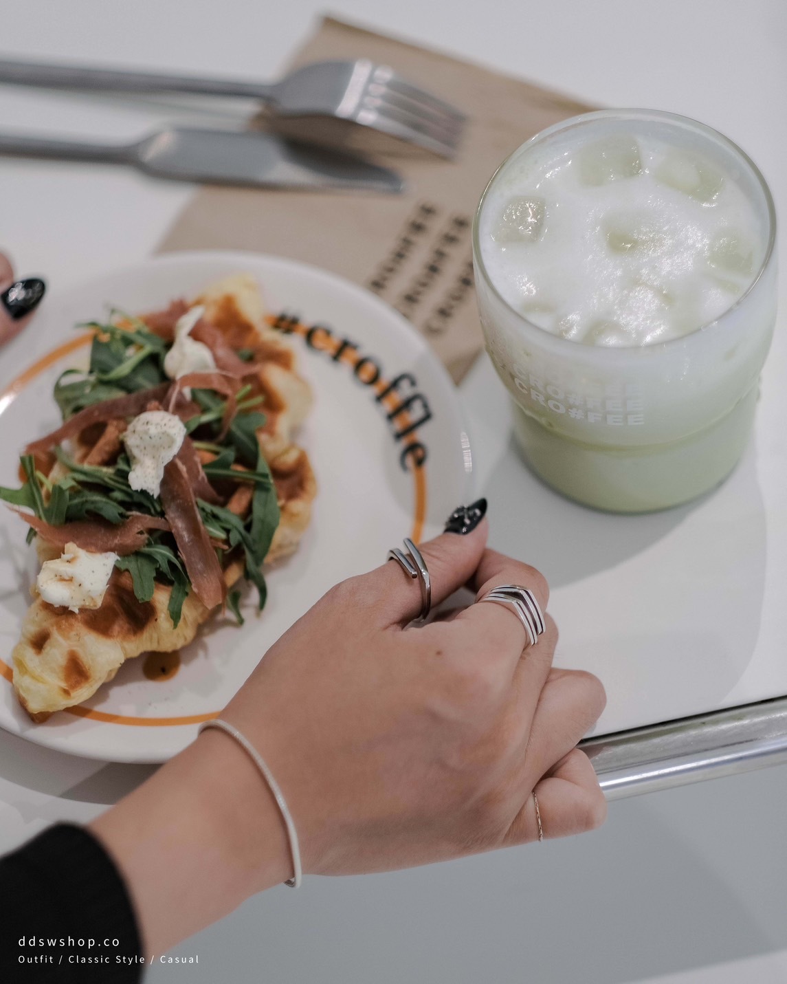 D.ecorate S925 蛇骨光面手鍊