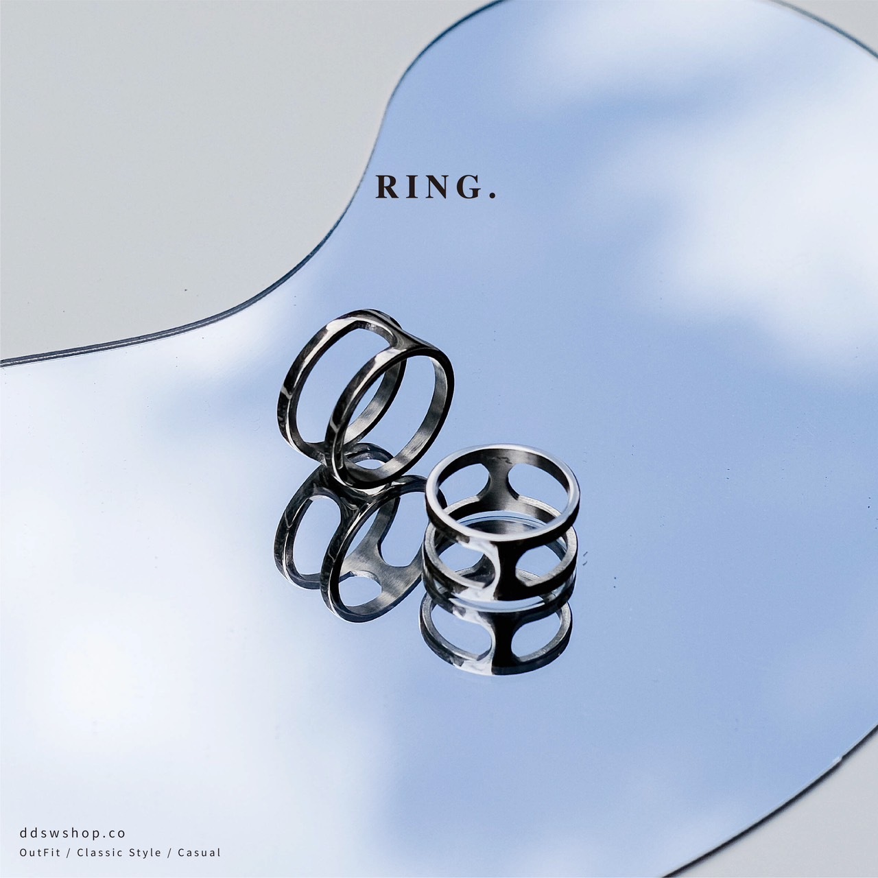 D.ecorate 輕奢雙環戒指