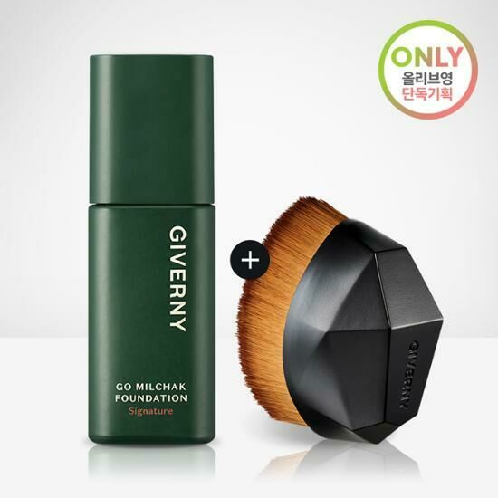 GIVERNY Go Milchak Foundation Signature 30ml [Olive Young Brush Planning Set]