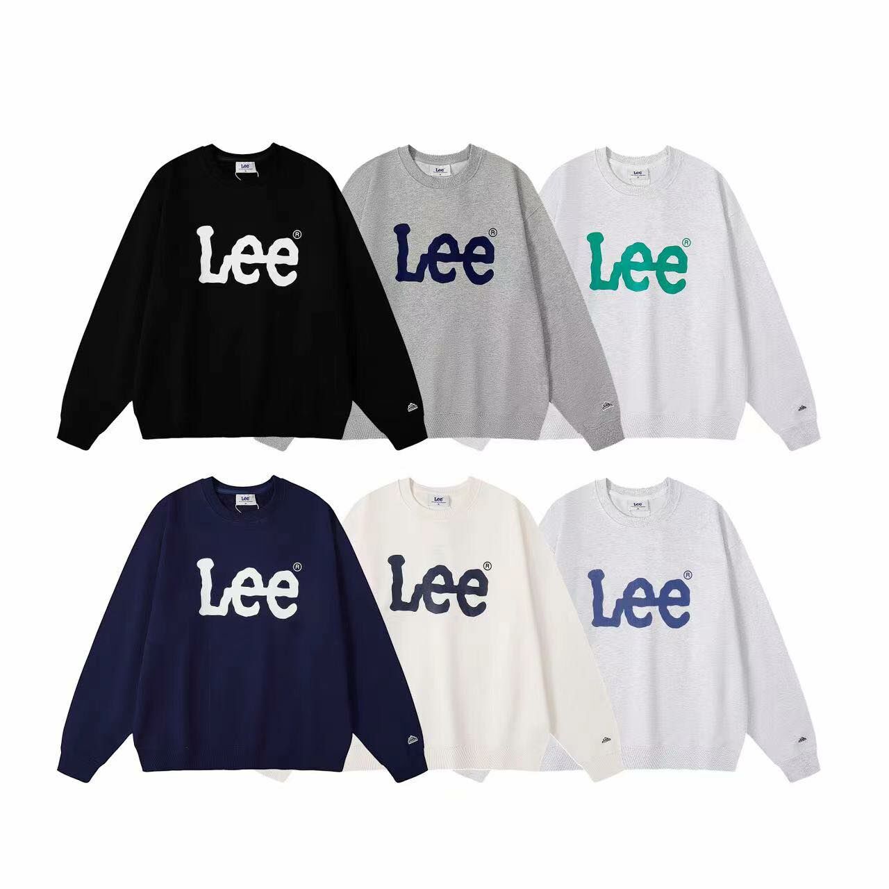 LEE Korea 基本款大學T (6色)