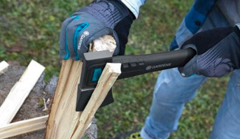 "GARDENA" 德國34cm短柄雙刃斧(4把/盒)-[8713-48]