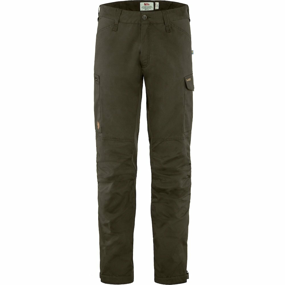 Fjallraven 北極狐 2023年款 Kaipak Trousers M Short 男款 G-1000®彈性健行登山褲 F86550-633 深橄欖 [HappyOutdoor]