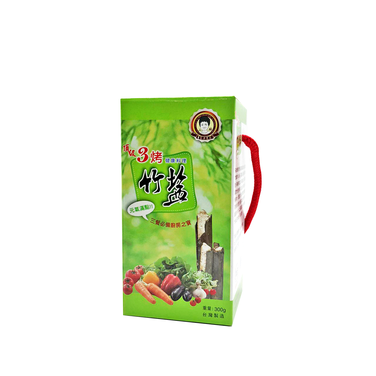 安欣二姑生技 - 頂級3烤竹鹽300g