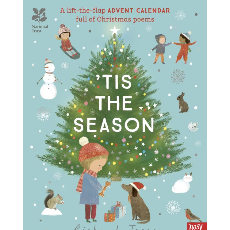 National Trust：Tis the Season：A Lift-The-Flap Advent Calendar Full Of Christmas Poems